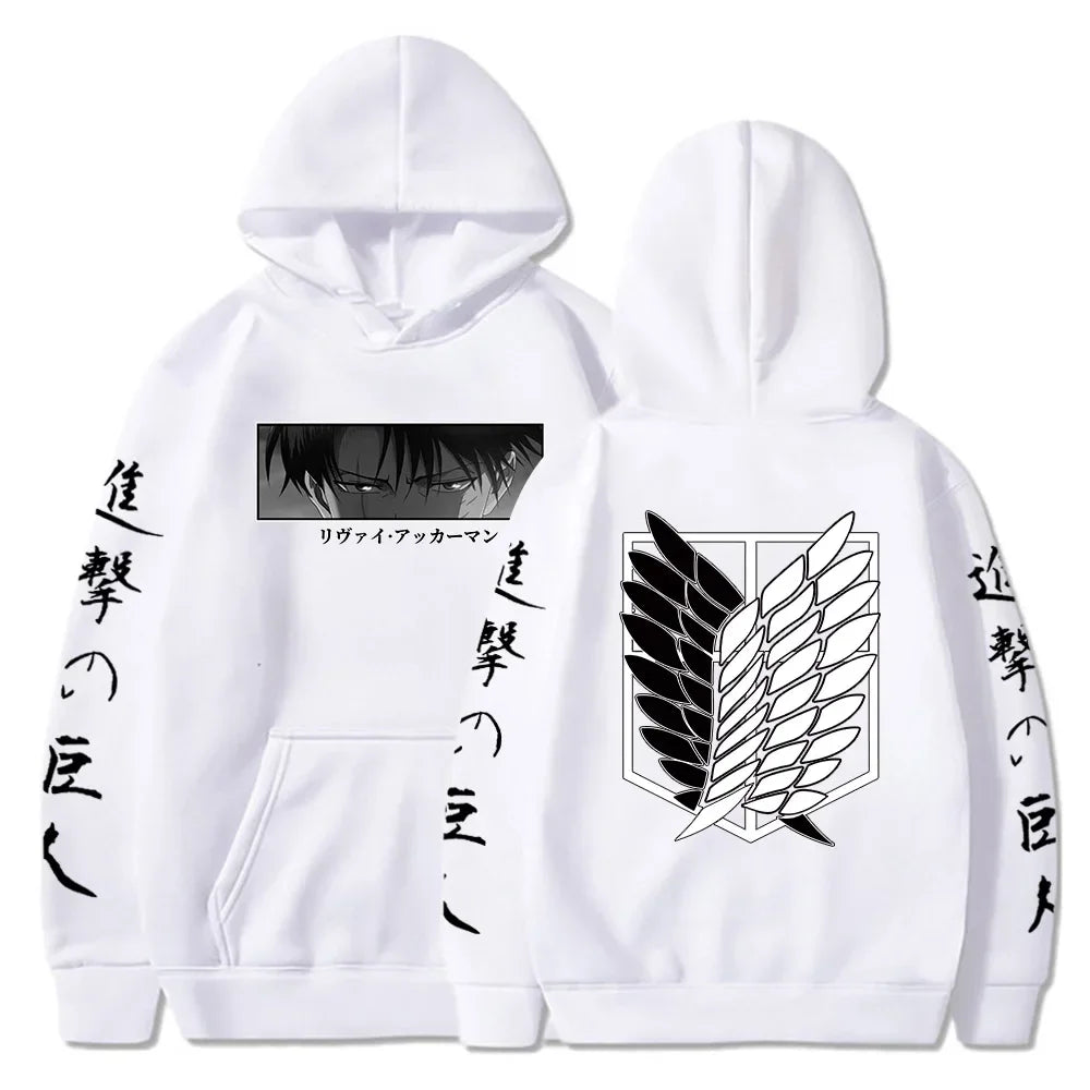 Attack On Titan: Anime Zipper Hoodie Sports Coat Sportswear Role Playing Women Sportswear Autumn Hoodie Fashionable Hoodie Rtable Womens Clothing
