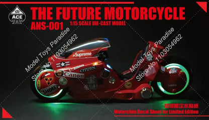 Akira: ACE TOYZ ANS-001 1/15 Scale Male Soldier  Future Motorcycle Combat Vehicle Driver Model Accessories Fit  Action Figure