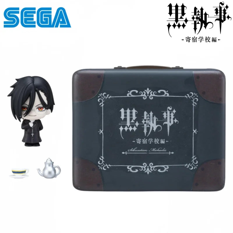 Black Butler: Sega In Stock Original Box Petite World Memories  Public School Arc Sebastian Michaelis Q Mini Collectible Figure