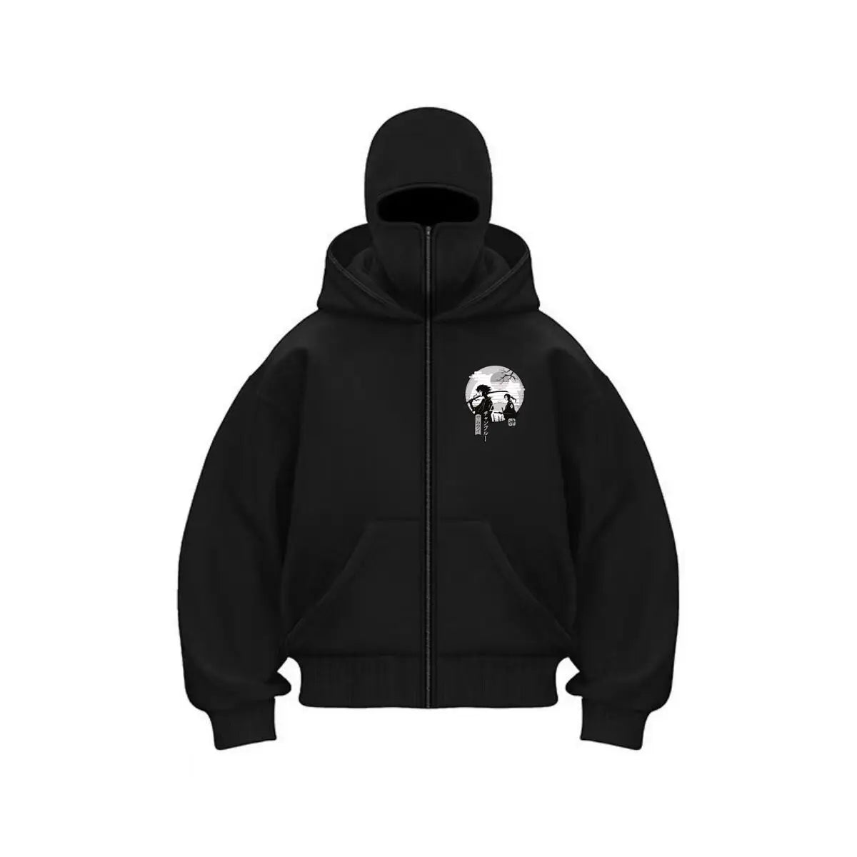 Samurai Champloo:  Item double hooded sweatshirt men's hooded