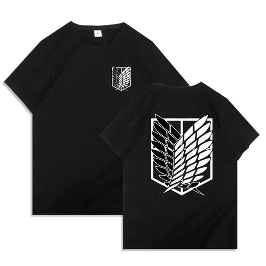 Attack on Titan T Shirt Kawaii Titans Attack Graphic Tees Demale Harajuku Summer Tops Japanese Anime