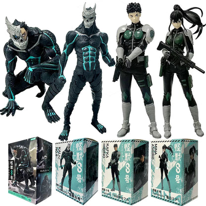 Kaiju No. 8 -  Amine  Figure Kafka Hibino Mina Ashiro Skeleton Creative PVC Model Toys Kids Action Statue Doll Gifts