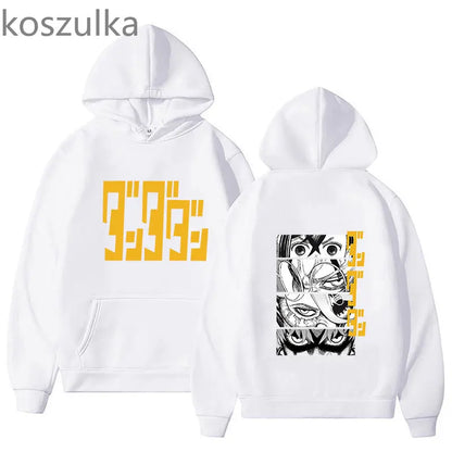 Dandadan: Takakura Ken Aesthetic Hoodie Japanese Anime Long Sleeve Sweatshirt Cartoon Kawaii/Cute Harajuku