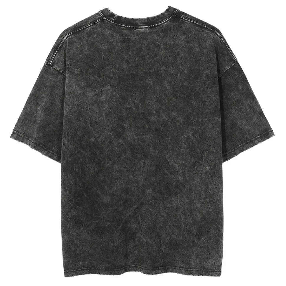 Hell's Paradise: Gabimaru  Vintage Anime T-Shirt Mens Casual Shirt Men's 2026 Summer Fashion Oversize Street Harajuku Y2K Clothing