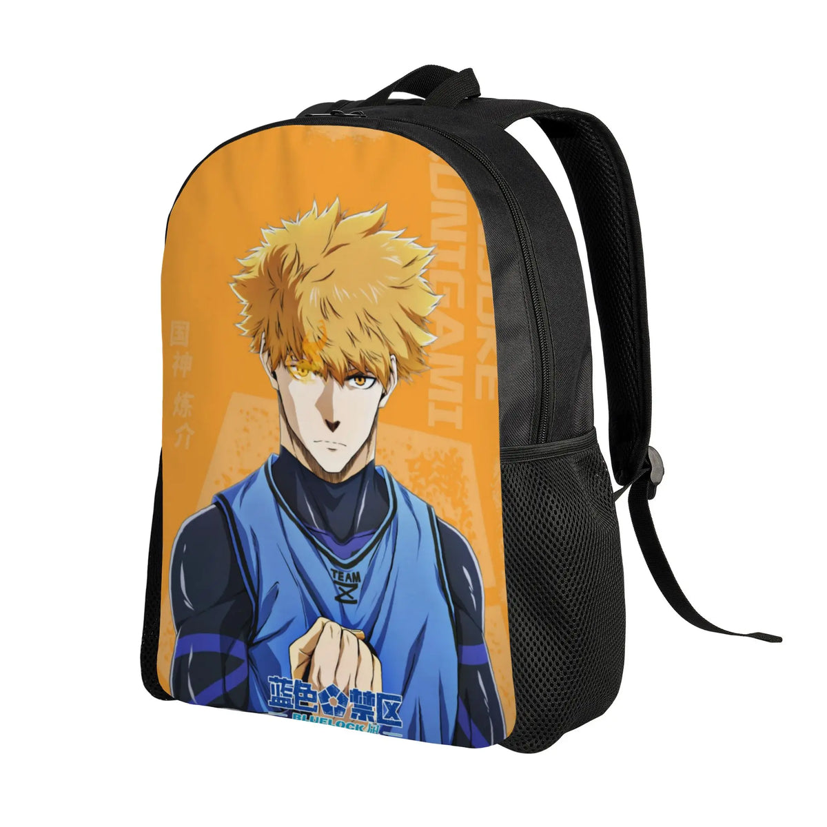 Blue Lock:  Backpack Trend Children School Bag  Laptop Backpack Kids Travel Shoulder Bag