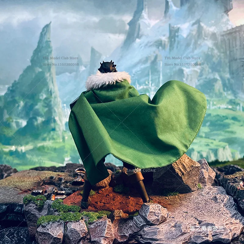 The Rising of the Shield Hero:: 1/12 Scale Male Clothes Cape Rising of the Shield Hero Naofumi Iwatani Japanese  Anime For figma 6-inch Action Figure Soldier