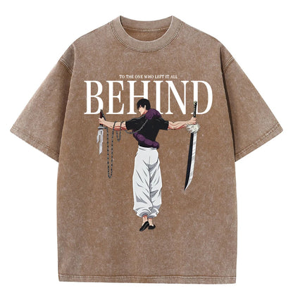 Jujutsu Kaisen: Fushiguro Toji Tshirts Gothic Harajuku Streetwear Summer