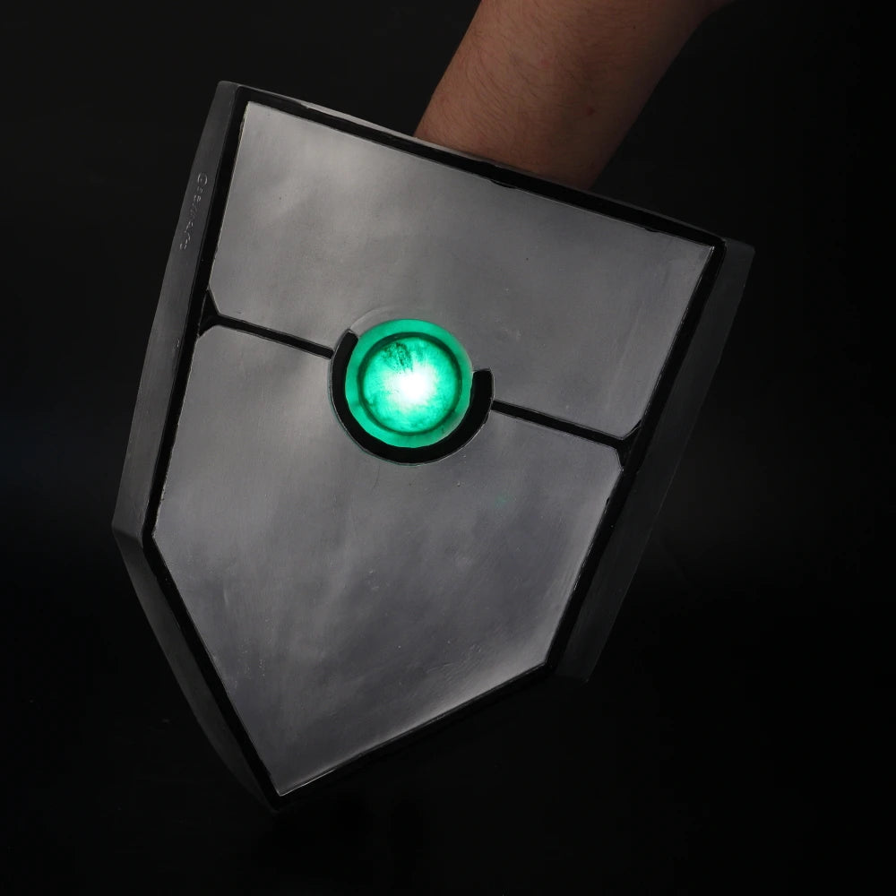 The Rising of the Shield Hero: Shield Hero Naofumi Iwatani Tate No Yuusha No Nariagari Cosplay Sheild with Led Halloween Costume Prop