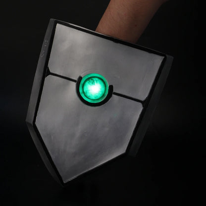 The Rising of the Shield Hero: Shield Hero Naofumi Iwatani Tate No Yuusha No Nariagari Cosplay Sheild with Led Halloween Costume Prop