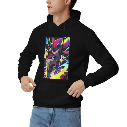 Sonic the Hedgehog: Shadow The Hedgehog Sonic The Hedgehog  Hoodies Men Women Casual Pullover Sweatshirt Harajuku Long Sleeve Hooded Autumn Winter