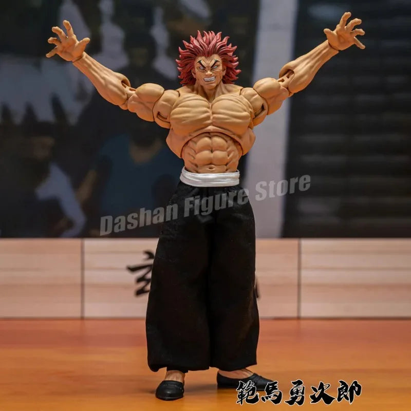 Baki: Hanma Son Of Ogre Action Figure Hanma Yuujiro Figurine Ko Fighting PVC Collection Anime Yujiro Figures Model Toys Gifts