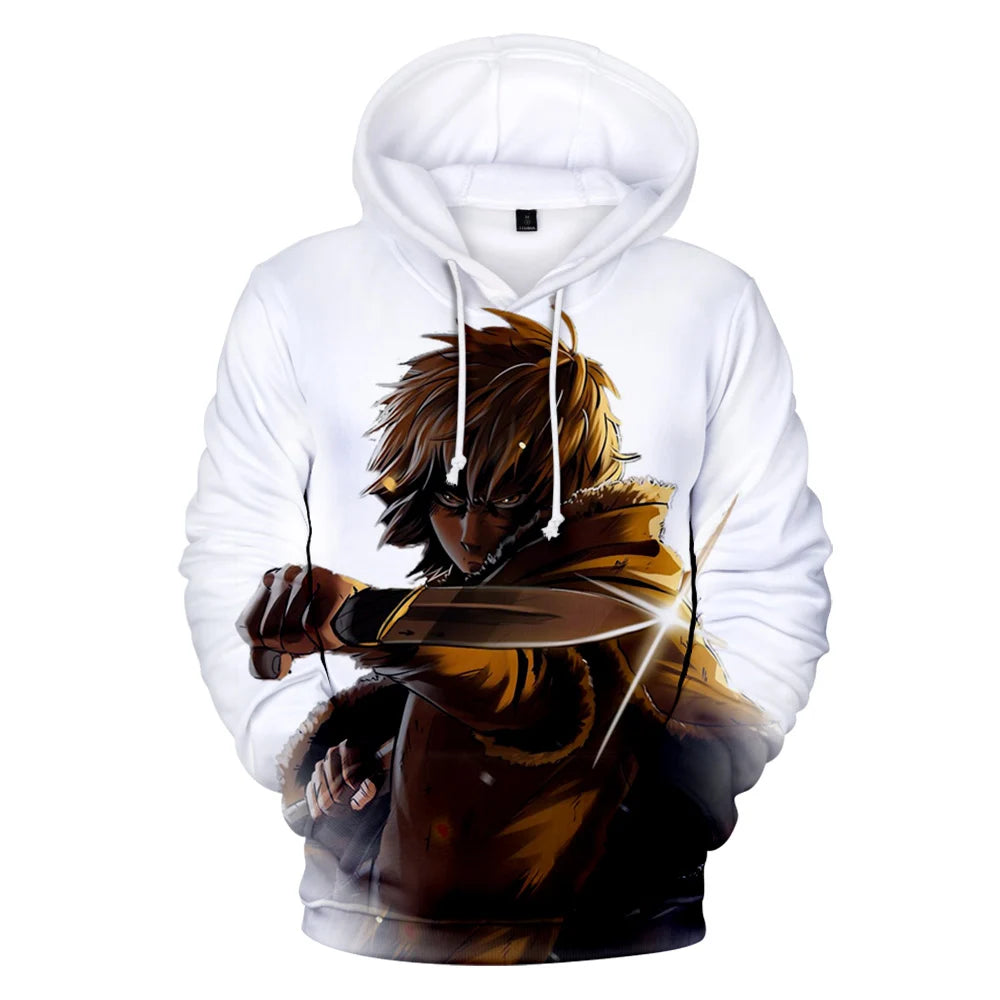 Anime Vinland: Saga Thorfinn Karlsefni 3D Print Oversized Women/Men Hoodie Sweatshirt Streetwear Hip Hop Pullover Hooded Jacket