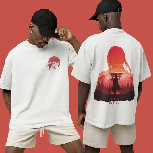 Chainsaw Man: Harajuku Trend Fashion Oversized Anime Peripheral Clothing T-shirt