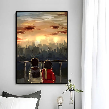 Erased: Poster Wall Art Print Decorative Mural Home Decor Gift Unframed