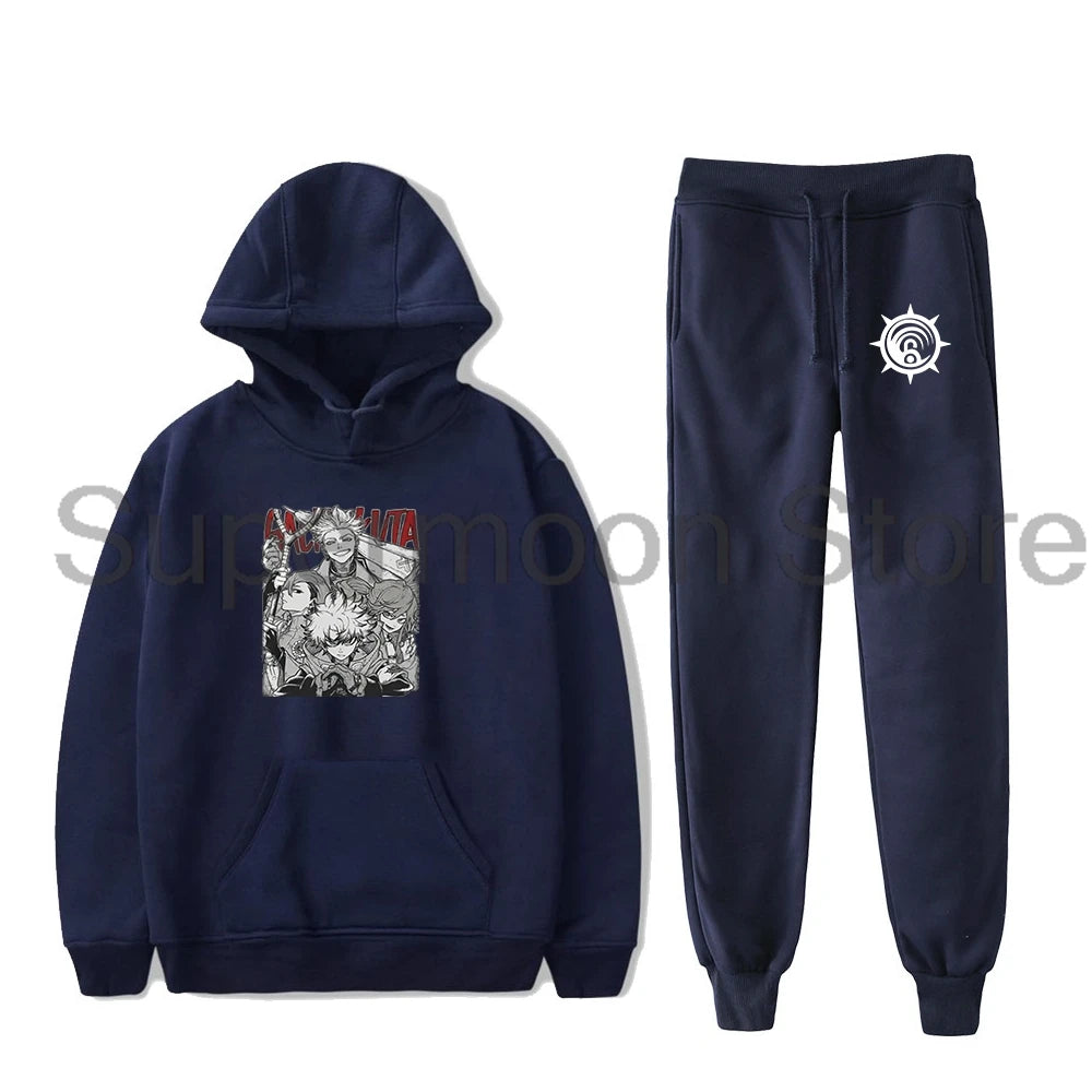 Gachiakuta: Hoodies Jogger Pants Two Piece Set Sweatshirts+Sweatpants Women Men Harajuku Outfit Sets
