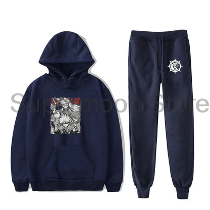 Gachiakuta: Hoodies Jogger Pants Two Piece Set Sweatshirts+Sweatpants Women Men Harajuku Outfit Sets