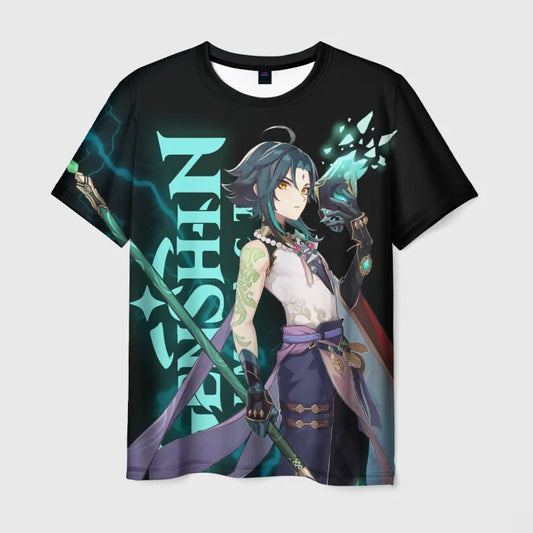 Genshin Impact: 3D Print Men's/Women's T-Shirts Summer Fashion Harajuku Short Sleeve Tee Top Oversized Streetwear