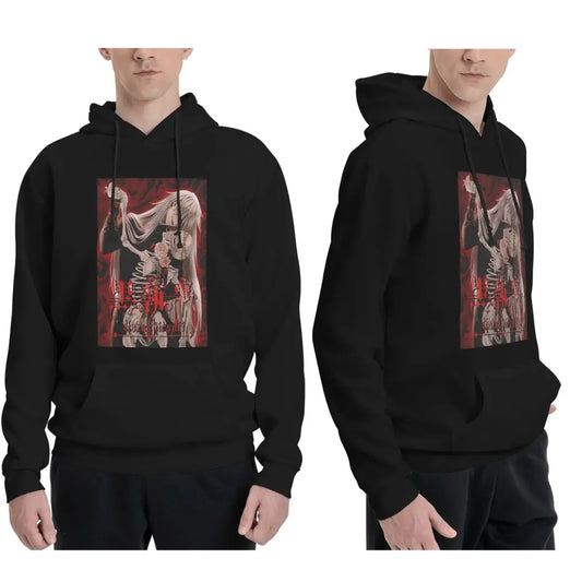 Black Butler: Undertaker Hoodies Men Women Casual Pullover Sweatshirt Hip Hop Long Sleeve Hooded Autumn Winter