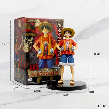 One Piece: Figure Theater Edition Film Red Robin Roronoa Zoro Luffy Nami Sanji Uta Anime Action Figurine Model Doll Toys Gift