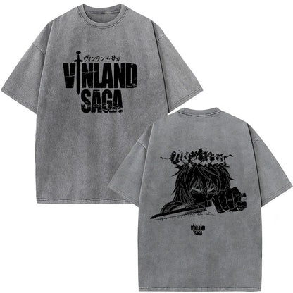 Vinland Saga: Manga Thorfinn Karlsefni T Shirt Men's Women Summer Fashion Casual O-Neck Oversized T-shirts