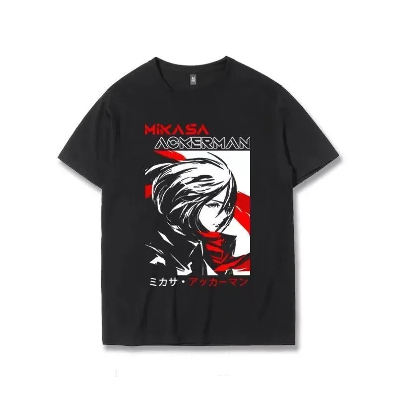 Attack on Titan:   T Shirt Scouting Legion Clothes Shingeki No Kyojin Tee Shirt Attack on Titan Giant Short-sleeve T-shir Men Women