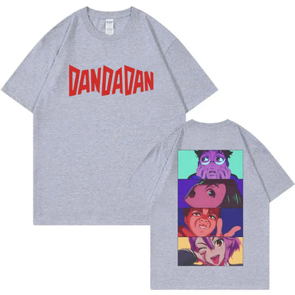 Dandadan: Graphic T Shirts Fashion Cartoon Short Sleeve T-shirts Men Women Clothing Harajuku Y2k Oversized T-shirt