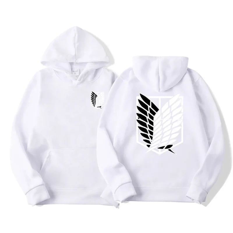 Attack on Titan: Men's Hoodies Anime Hoodies Men and Women Streetwear Pullover Harajuku Shingeki No Kyojin Hoodies Sweatshirt