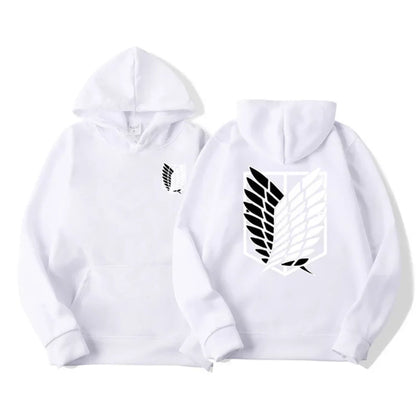 Attack on Titan: Men's Hoodies Anime Hoodies Men and Women Streetwear Pullover Harajuku Shingeki No Kyojin Hoodies Sweatshirt