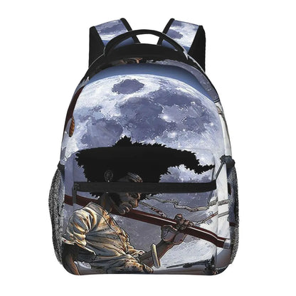 Afro Samurai: Backpack Hot Sale Daypack Large Capacity School Bag Shoulder Bags