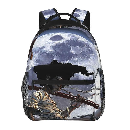 Afro Samurai: Backpack Hot Sale Daypack Large Capacity School Bag Shoulder Bags