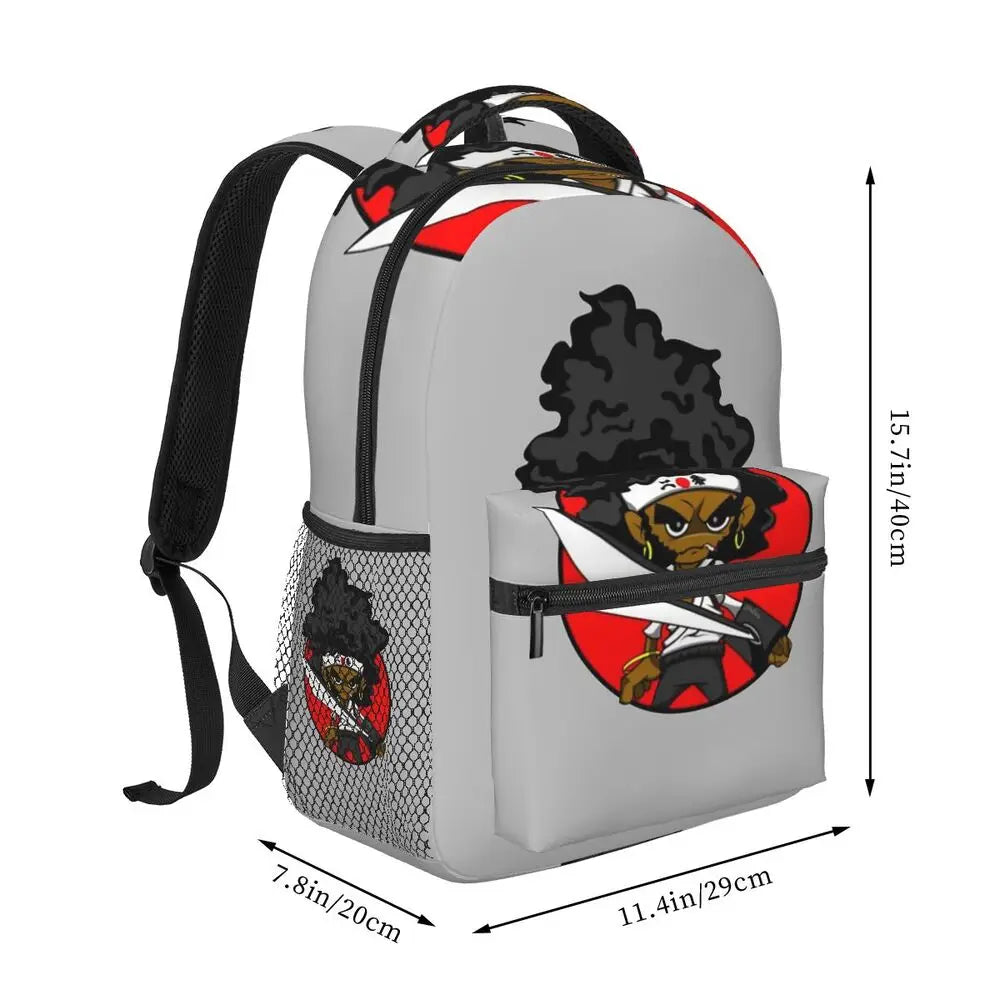 Afro Samurai: Backpack Hot Sale Daypack Large Capacity School Bag Shoulder Bags