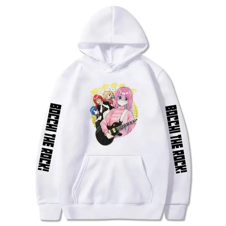 Bocchi The Rock: Oversized Unisex Anime Lover  hoodies personality Clothes hot product high quality sweatshirt Sports Graphic top