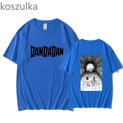 Dandadan: Takakura Ken T-shirts Japanese Characters Tshirts 100% Cotton High Quality T Shirts Sense Of Design