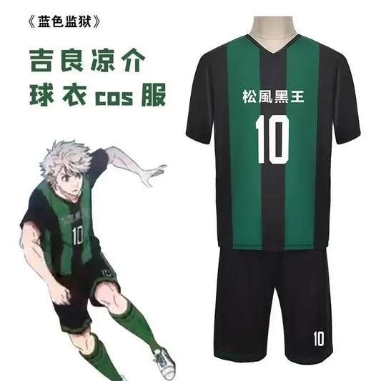 Blue lock: Costume Men Women Seishiro Nagi Isagi Yoichi  Jacket Pants Track Suit Sportswear Tracksuit Unisex School Uniform