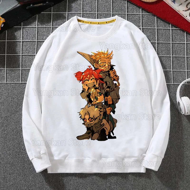 Gachiakuta: Spring Autumn Male Casual Sweatshirts Men's Sweatshirt Tops