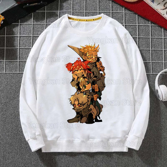 Gachiakuta: Spring Autumn Male Casual Sweatshirts Men's Sweatshirt Tops