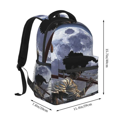 Afro Samurai: Backpack Hot Sale Daypack Large Capacity School Bag Shoulder Bags