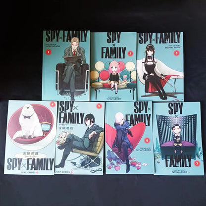 Spy x Family: Official Comic Book SPY FAMILY Funny Humor Manga Books English Edition