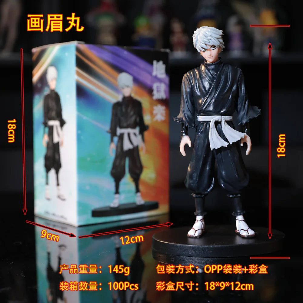 Hell Paradise: Gabimaru Standing Anime Action Figure Pvc Collectible Model Desktop Decoration Gift For Anime Fans Collectors