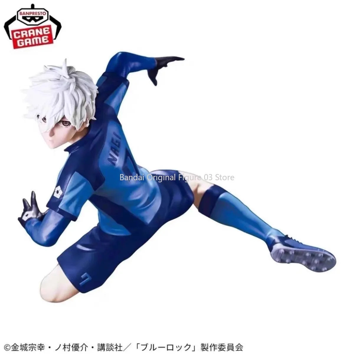 Blue Lock: Original Bandai  Nagi Seishiro Rin Itoshi Isagi Yoichi Itoshi Sae Chigiri Hyoma Shidou Ryuusei Anime Action Figure Toys
