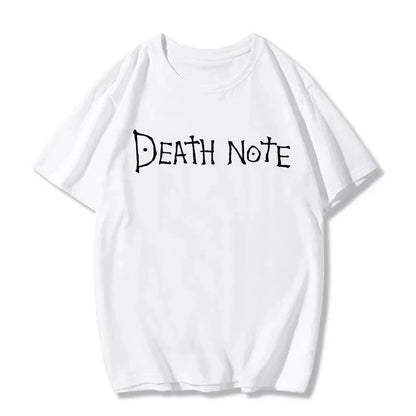 Death Note:Harajuku Anime  Printed T Shirt Trendy T-shirts Fan T-shirt