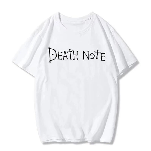 Death Note:Harajuku Anime  Printed T Shirt Trendy T-shirts Fan T-shirt