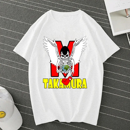 Hajime No Ippo: Kamogawa Boxing Gym T Shirt Unisex Casual Makunouchi Takamura Graphic T-Shirts Clothing Harajuku Streetwear