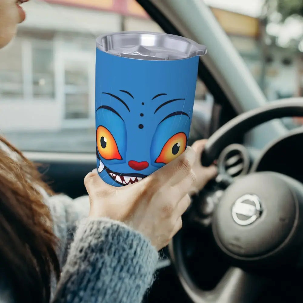 KPop Demon Hunters - Derpy  Insulated Tumbler with Lid Vacuum Thermal Mug Outdoor Travel Car Bottle Cup, 20oz