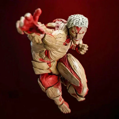 Attack on Titan: NEW Kaiyodo  Revoltech AMAZING YAMAGUCHI Attack on Titan Eren Jaeger Armored Titan Female Titan Action Figures Model Toy