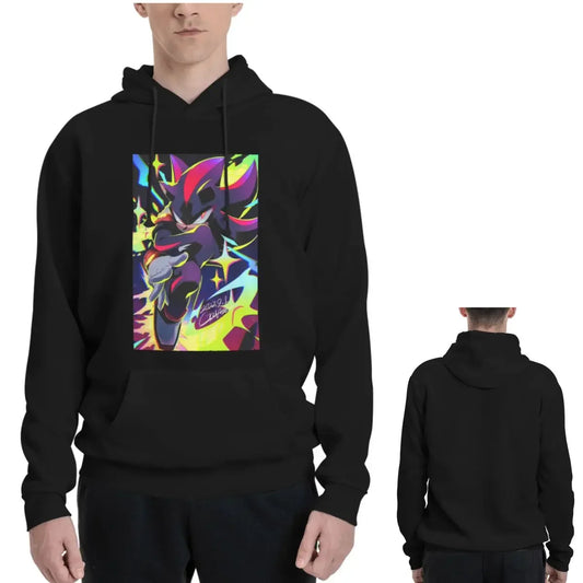 Sonic the Hedgehog: Shadow The Hedgehog Sonic The Hedgehog  Hoodies Men Women Casual Pullover Sweatshirt Harajuku Long Sleeve Hooded Autumn Winter