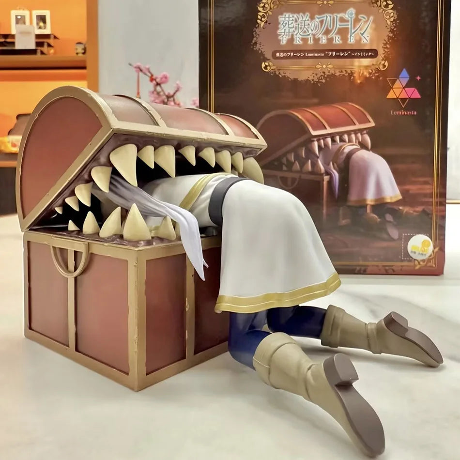 Frieren: Beyond Journey's End Treasure Hunt Frieren Cartoon Kawaii Model Collection Doll Toy For Kids