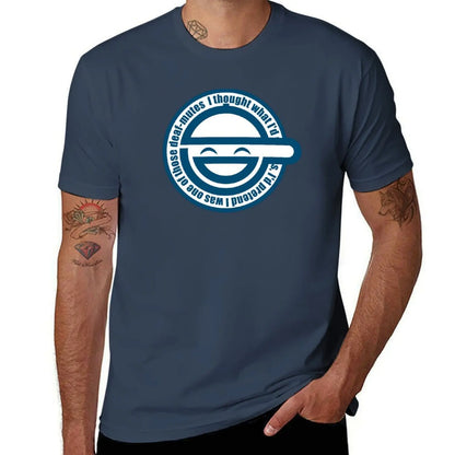 Ghost in The Shell: Laughing Man - T-Shirt anime blacks designer t shirt men