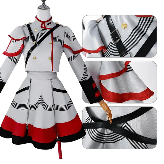 Gachiakuta: Kasane Teto Cosplay Vtuber Synthesizer V Costume Wig Pink and Blue Outfits Uniform Halloween Party Virtual Singer Full Set Anime