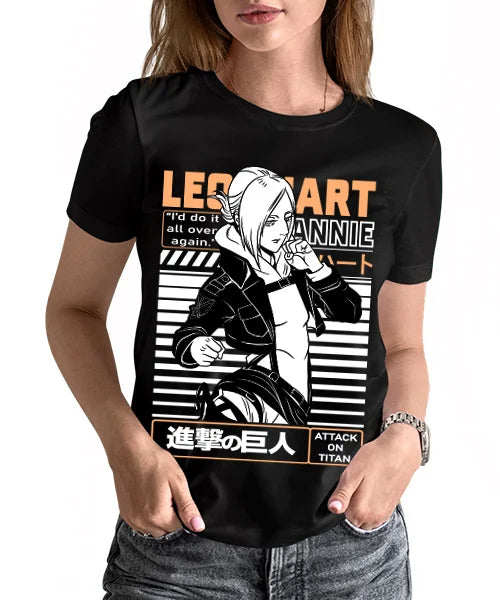 Attack on Titan: T Shirt  unisex Attack on Titan Annie Leonhart Batalla Final